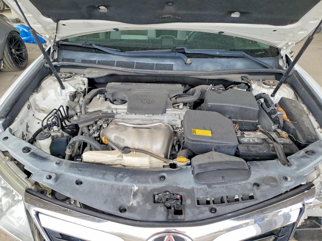 2012 Toyota Camry Le White vin: 4T1BF1FK6CU550057