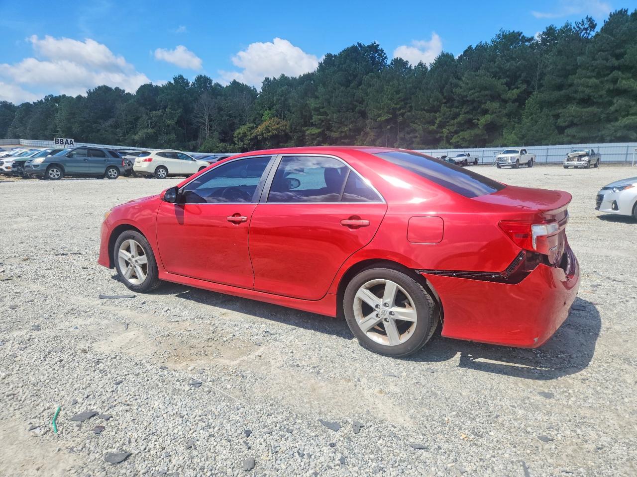 2012 Toyota Camry Se Red vin: 4T1BF1FK6CU550706