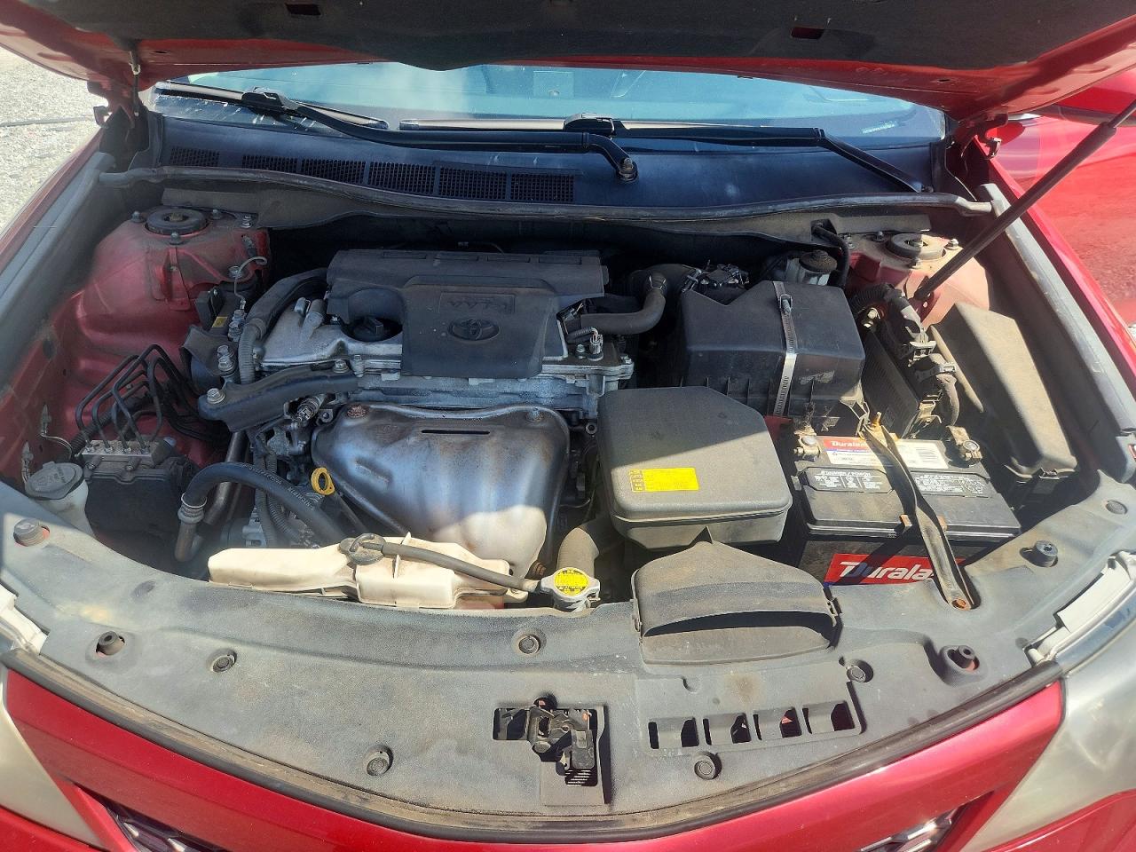 2012 Toyota Camry Se Red vin: 4T1BF1FK6CU550706