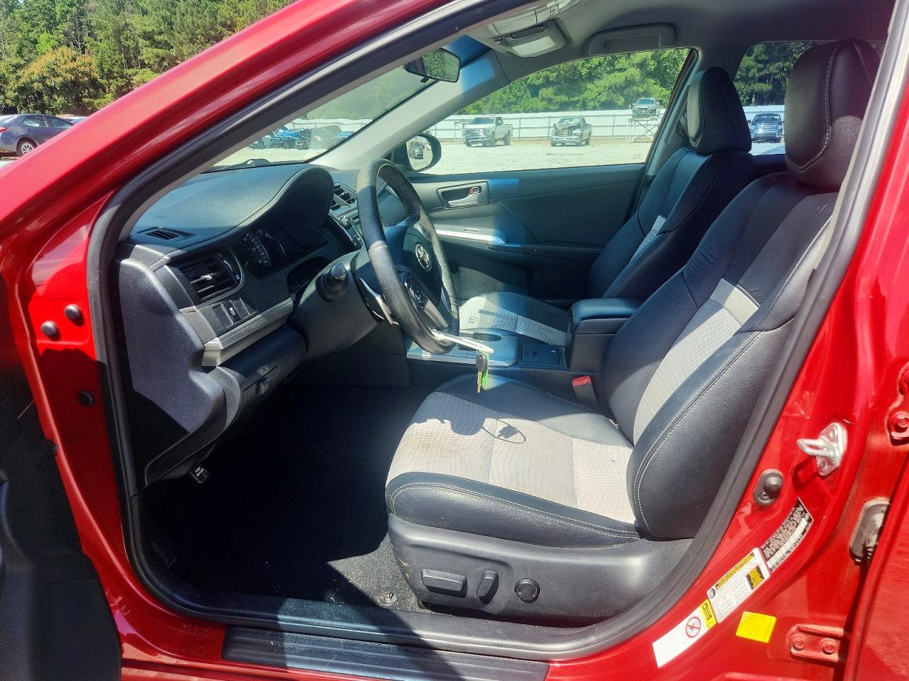 2012 Toyota Camry Se Red vin: 4T1BF1FK6CU550706