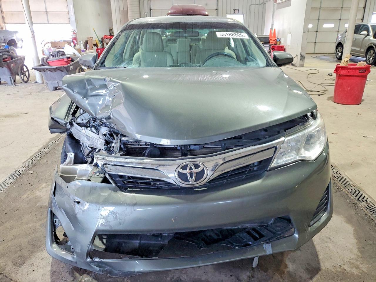 2012 Toyota Camry Le Зеленый vin: 4T1BF1FK6CU556652