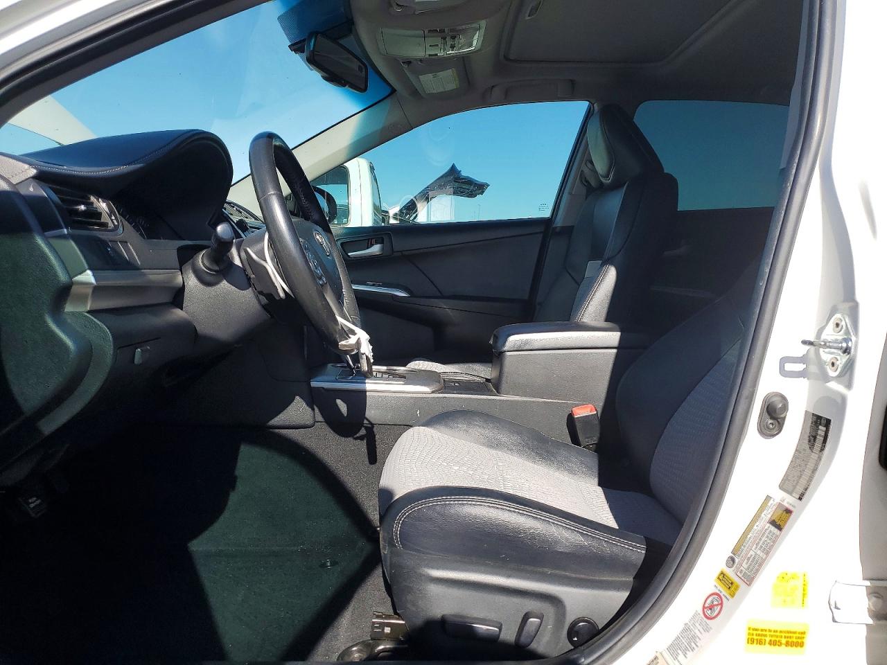 2012 Toyota Camry Se White vin: 4T1BF1FK6CU558613