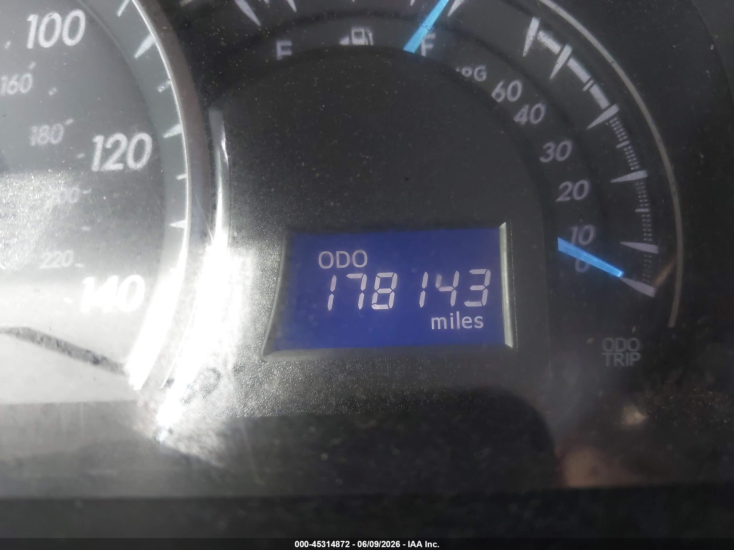 2012 Toyota Camry Le Black vin: 4T1BF1FK6CU564797
