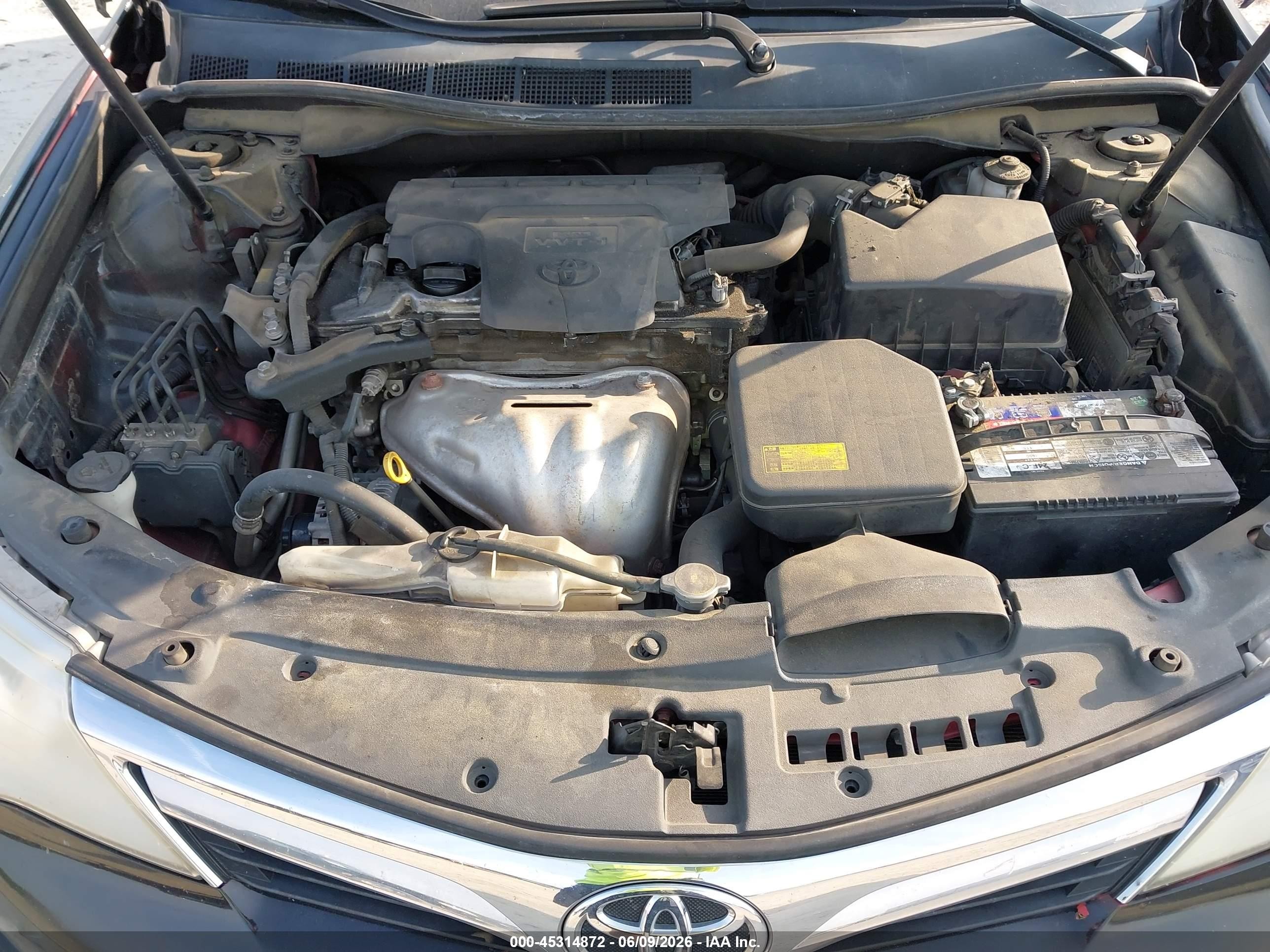 2012 Toyota Camry Le Black vin: 4T1BF1FK6CU564797