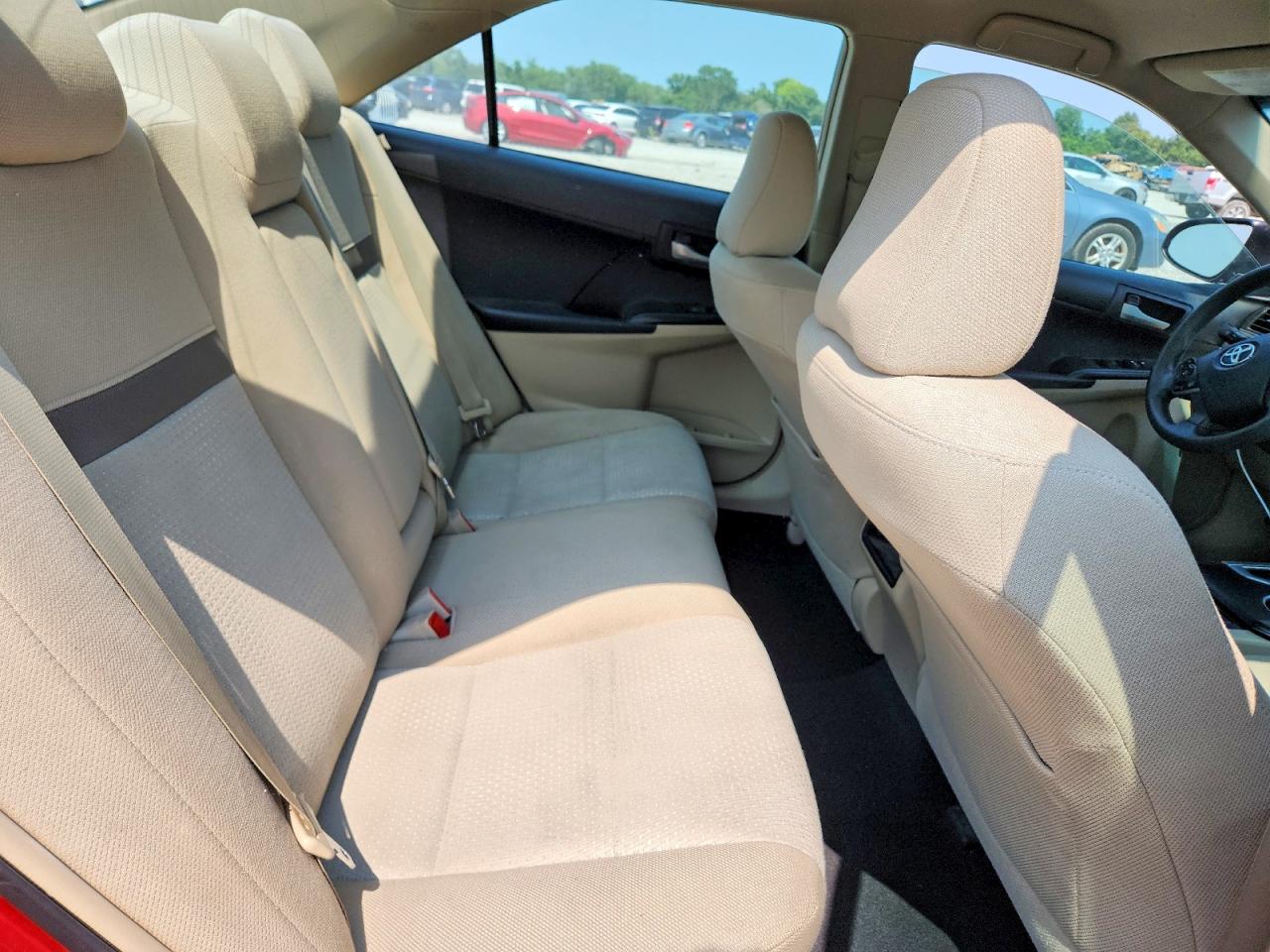 2012 Toyota Camry Le Red vin: 4T1BF1FK6CU571362