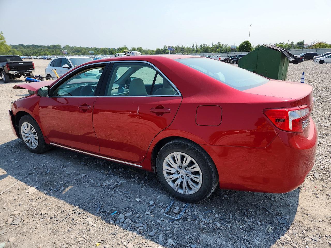 2012 Toyota Camry Le Red vin: 4T1BF1FK6CU571362