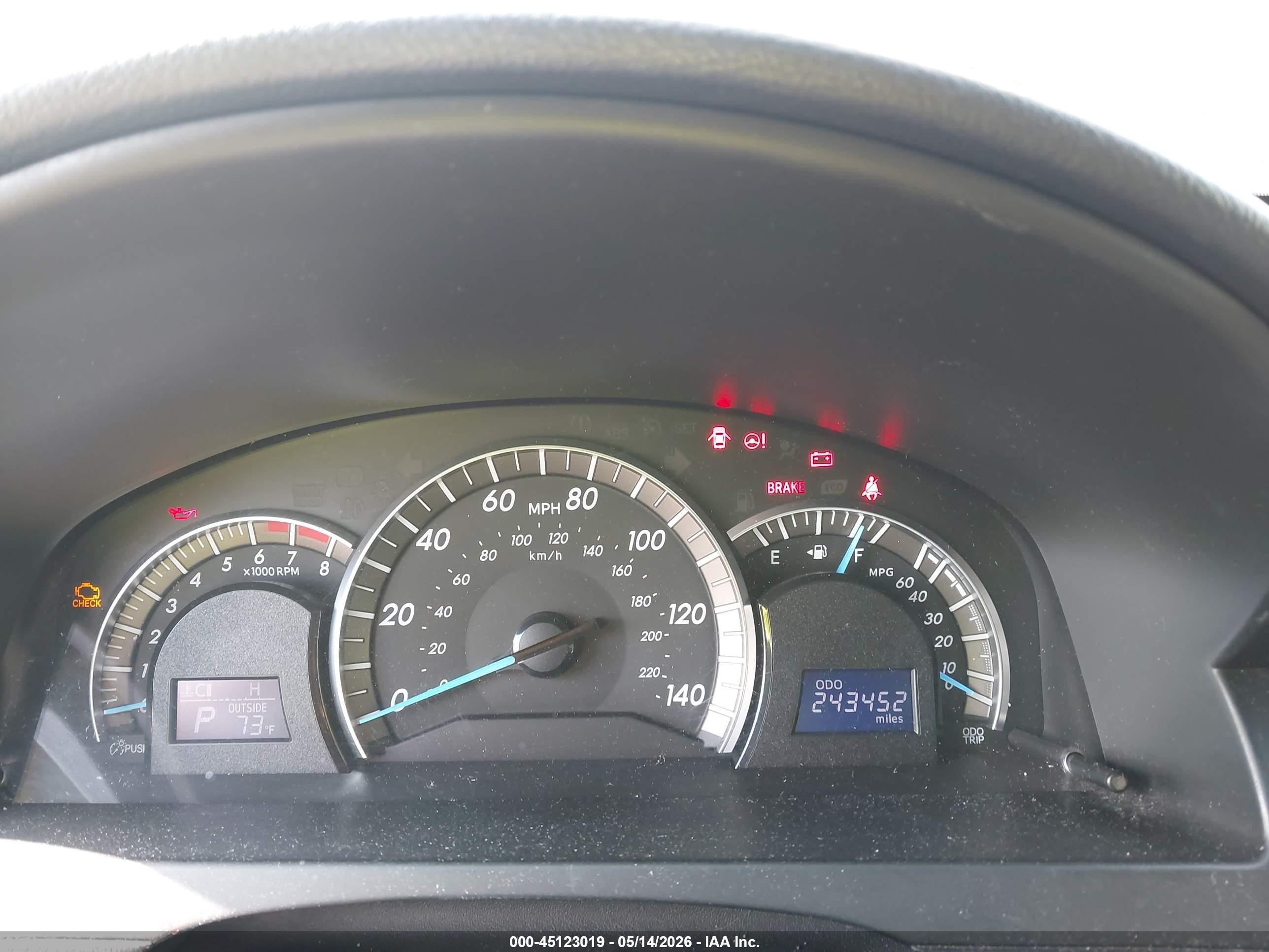 2012 Toyota Camry Se Серебряный vin: 4T1BF1FK6CU574679