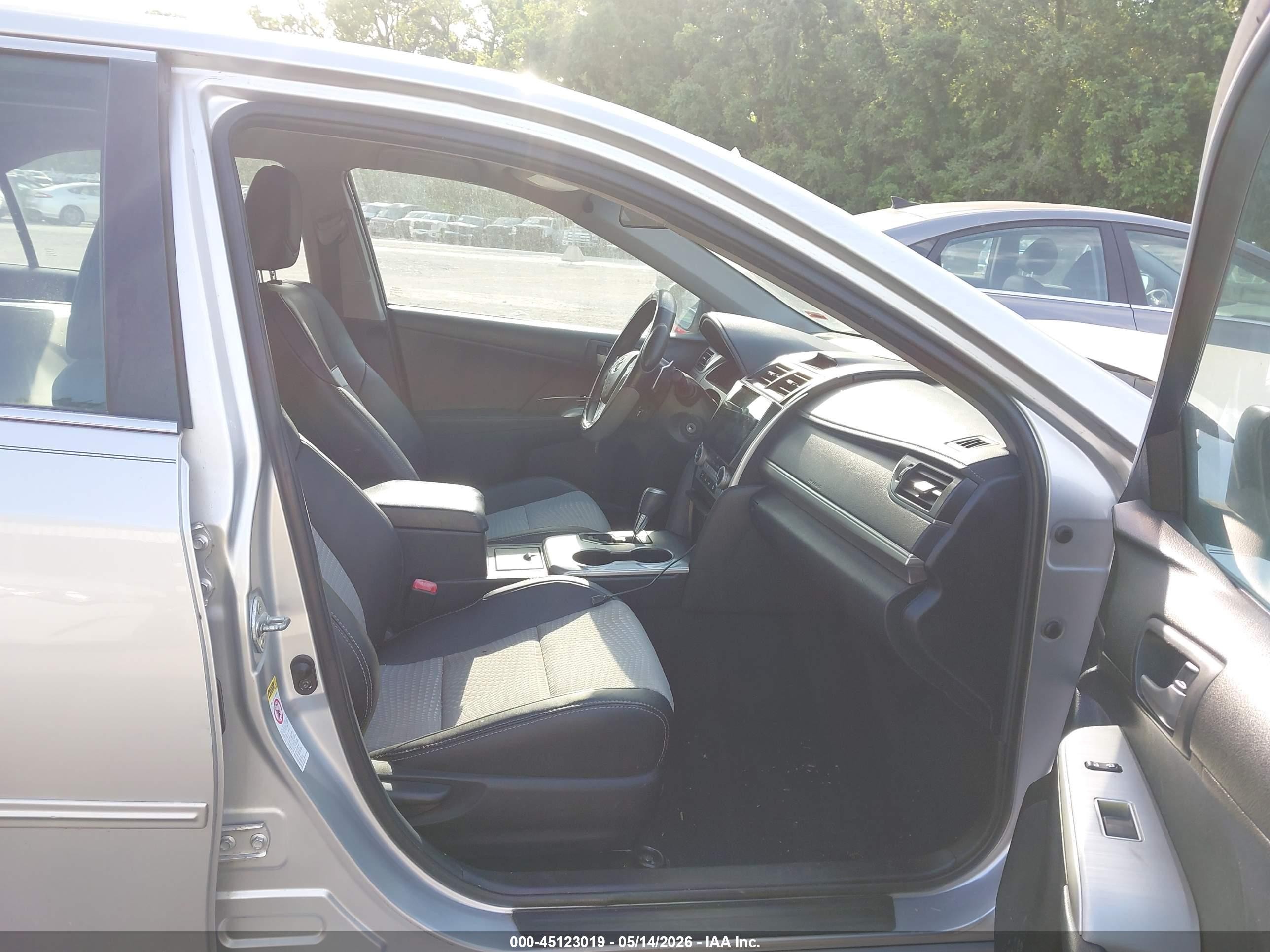 2012 Toyota Camry Se Серебряный vin: 4T1BF1FK6CU574679