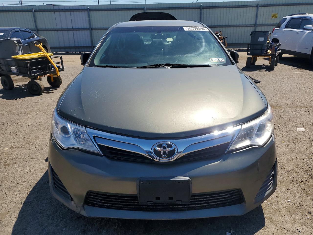 2012 Toyota Camry Le Gray vin: 4T1BF1FK6CU574925