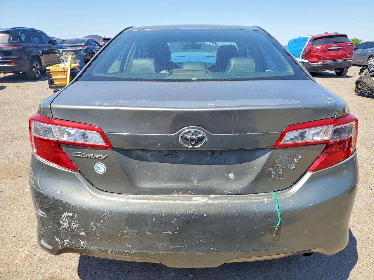 2012 Toyota Camry Le Gray vin: 4T1BF1FK6CU574925
