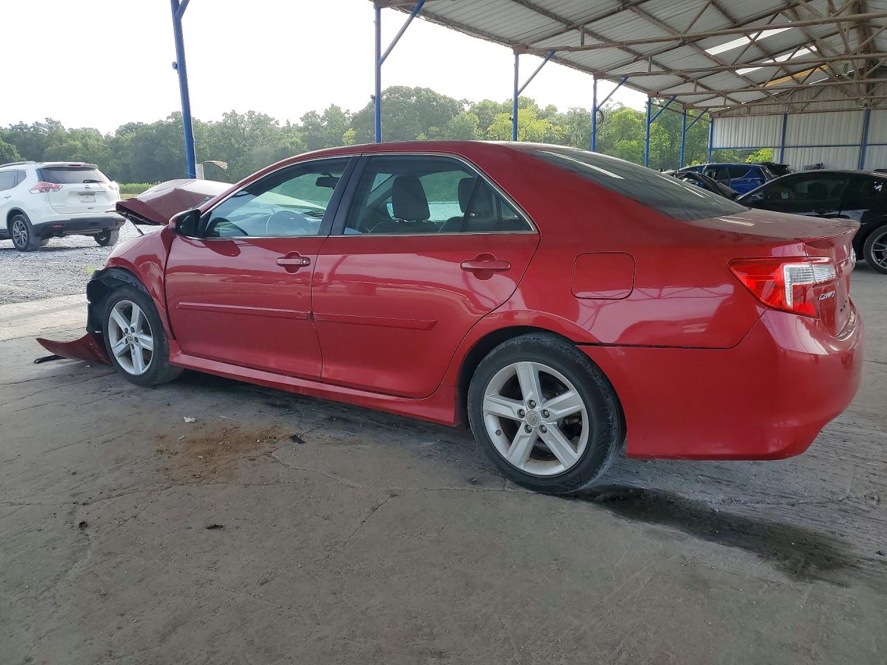 2012 Toyota Camry Se Red vin: 4T1BF1FK6CU577047