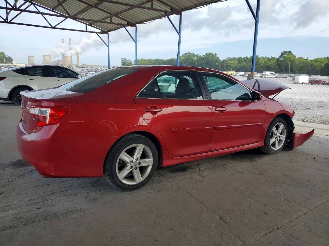 2012 Toyota Camry Se Red vin: 4T1BF1FK6CU577047