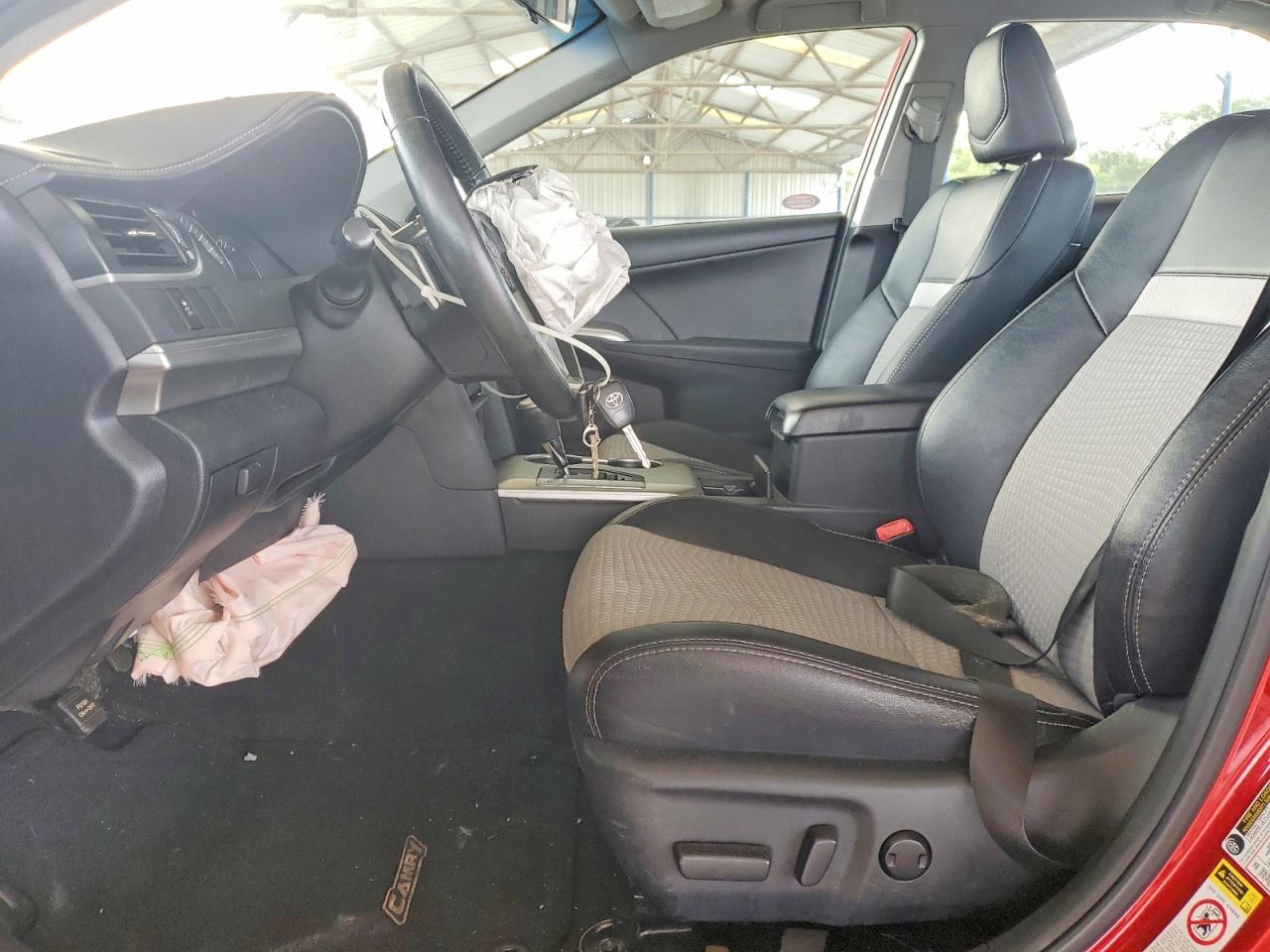 2012 Toyota Camry Se Red vin: 4T1BF1FK6CU577047