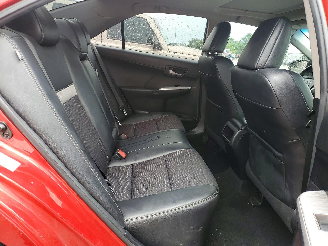 2012 Toyota Camry Se Red vin: 4T1BF1FK6CU581504