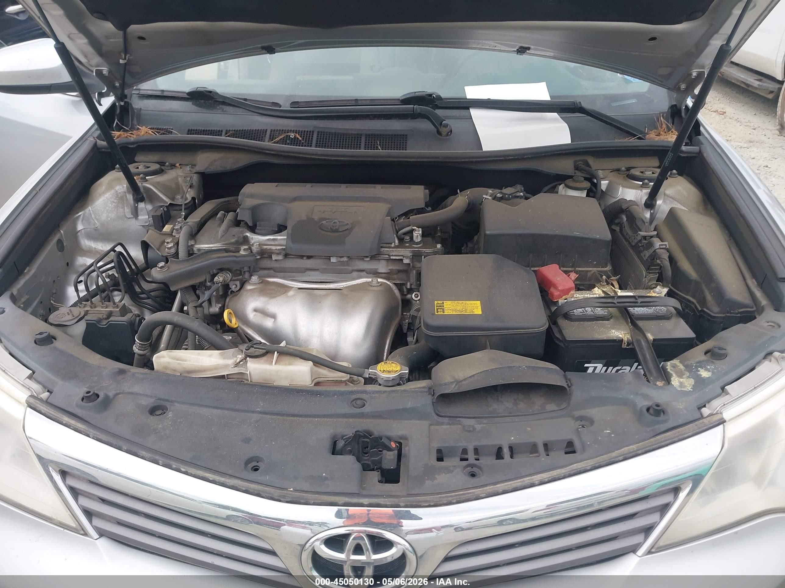 2012 Toyota Camry L Silver vin: 4T1BF1FK6CU594916