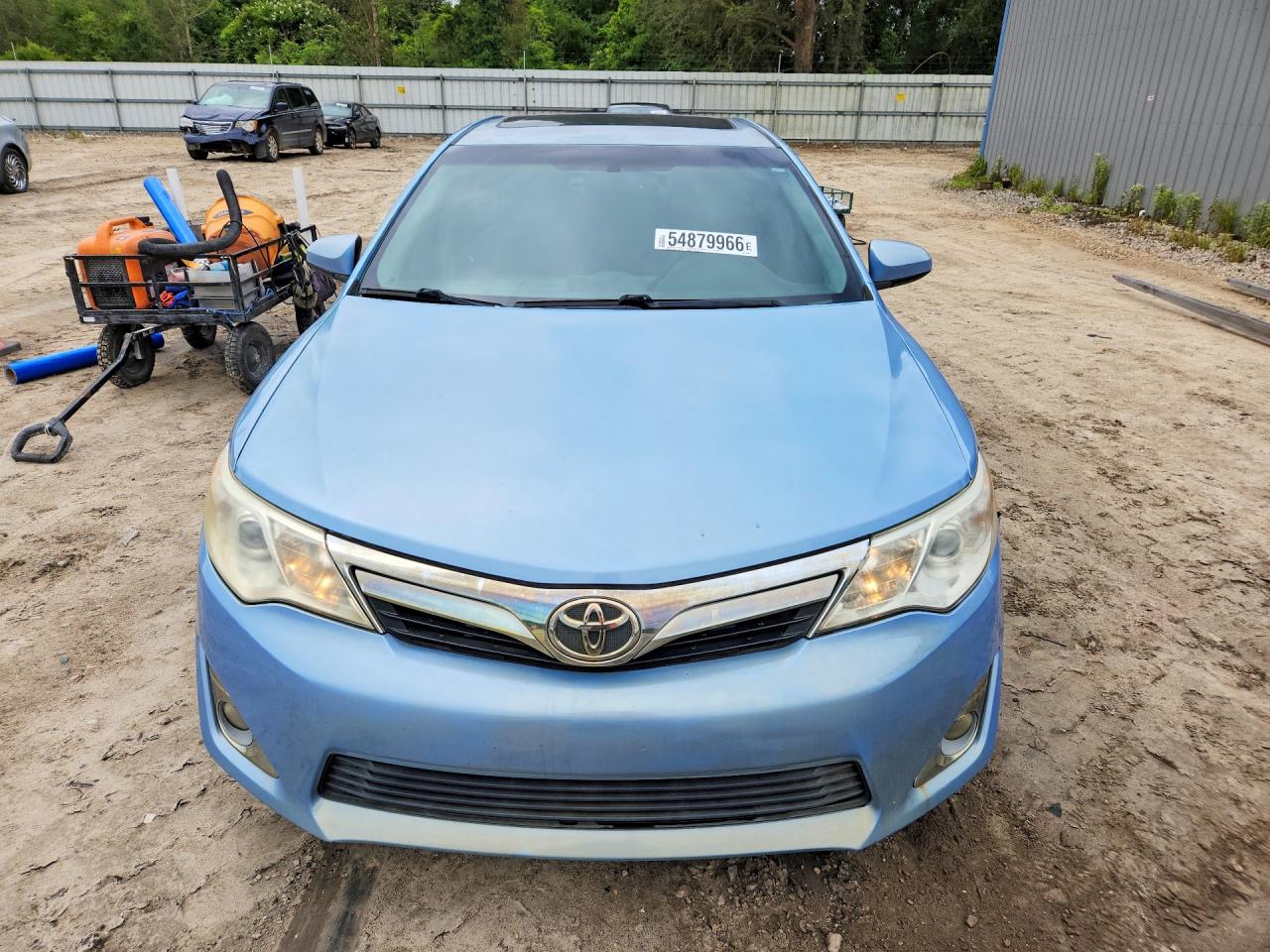 2012 Toyota Camry Xle Blue vin: 4T1BF1FK6CU596293