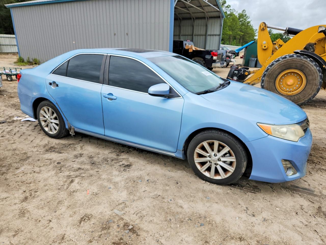 2012 Toyota Camry Xle Blue vin: 4T1BF1FK6CU596293