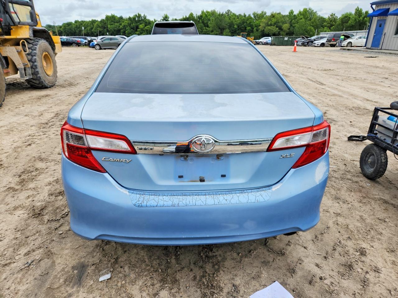 2012 Toyota Camry Xle Blue vin: 4T1BF1FK6CU596293