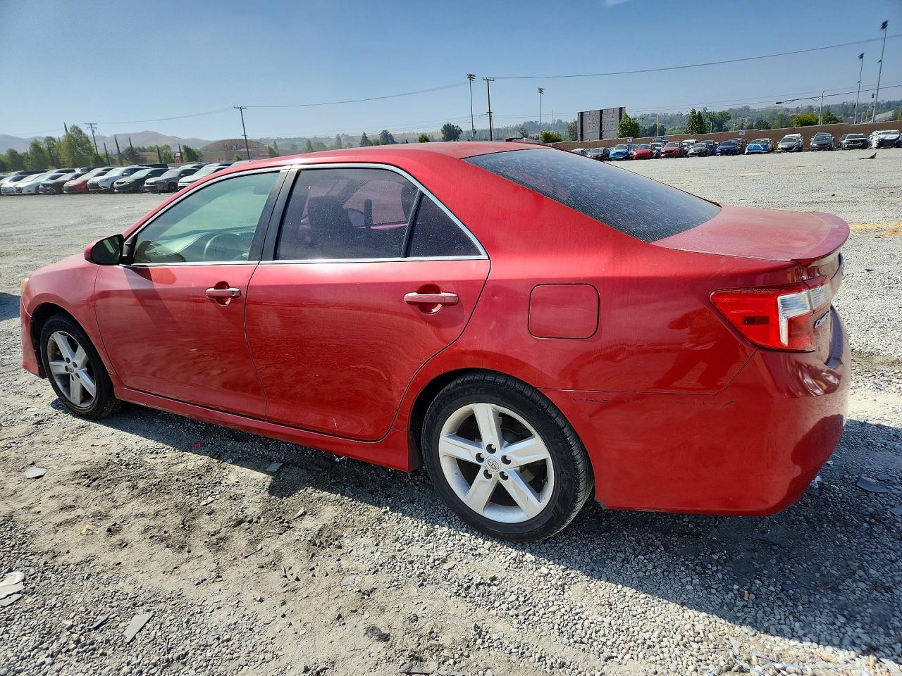 2012 Toyota Camry L Red vin: 4T1BF1FK6CU596388