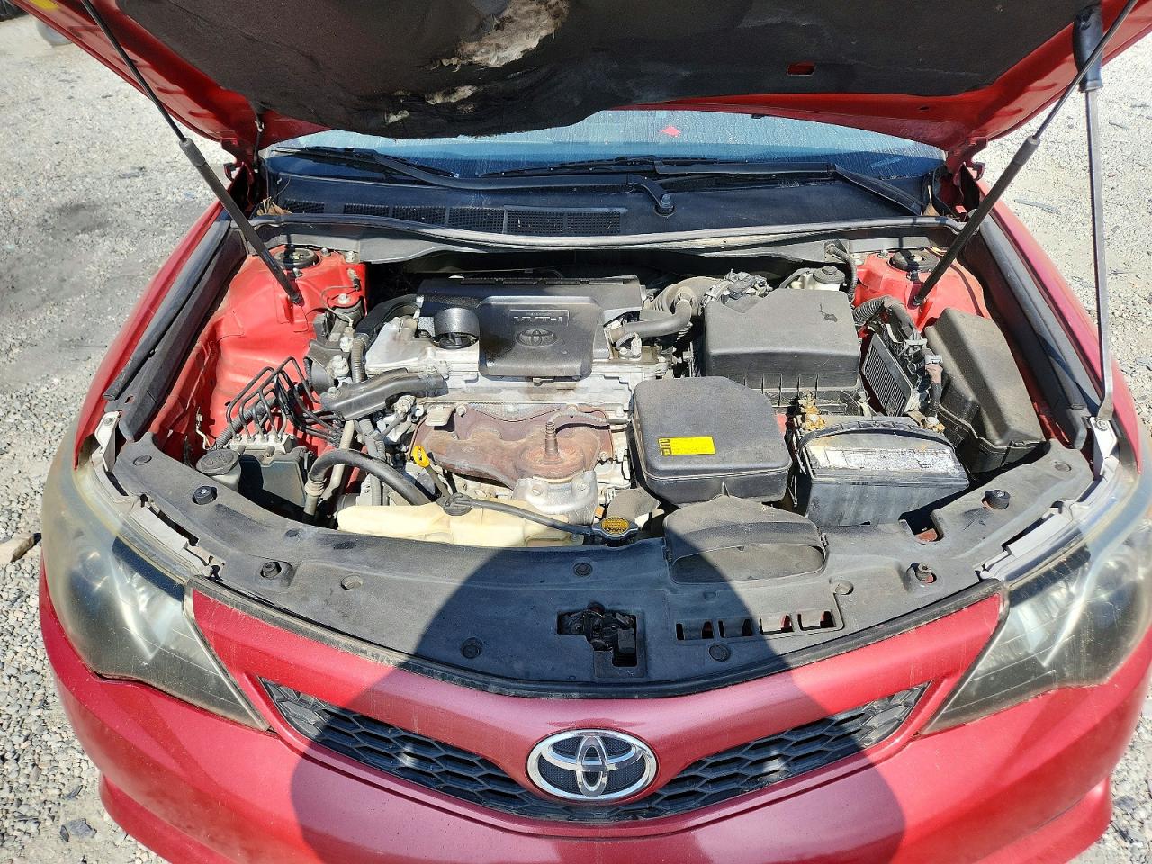 2012 Toyota Camry L Red vin: 4T1BF1FK6CU596388