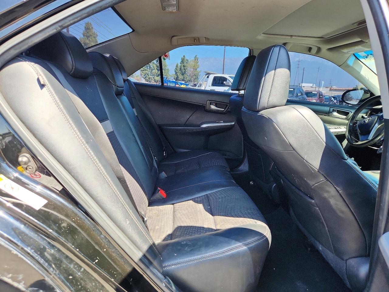 2012 Toyota Camry Se Black vin: 4T1BF1FK6CU597234