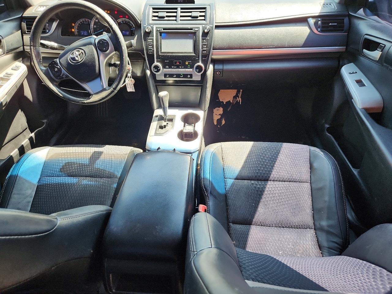 2012 Toyota Camry Se Black vin: 4T1BF1FK6CU597234