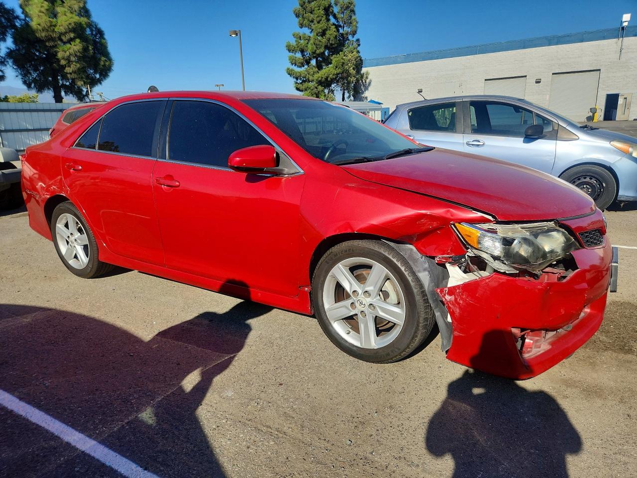 2012 Toyota Camry Se Red vin: 4T1BF1FK6CU598092