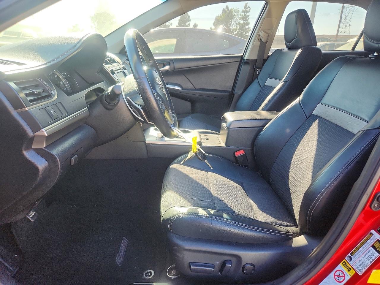 2012 Toyota Camry Se Red vin: 4T1BF1FK6CU598092