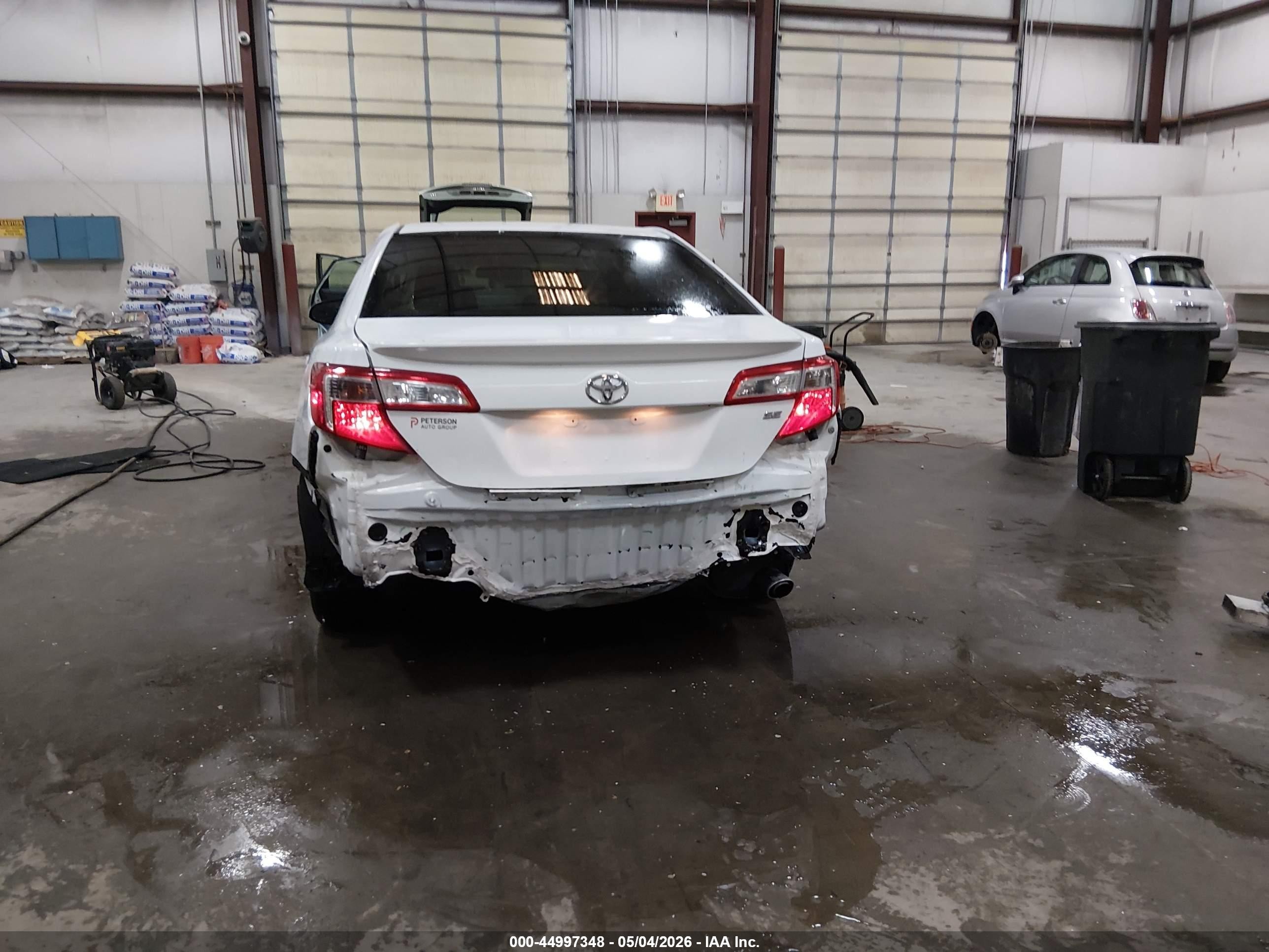 2012 Toyota Camry Se White vin: 4T1BF1FK6CU599324