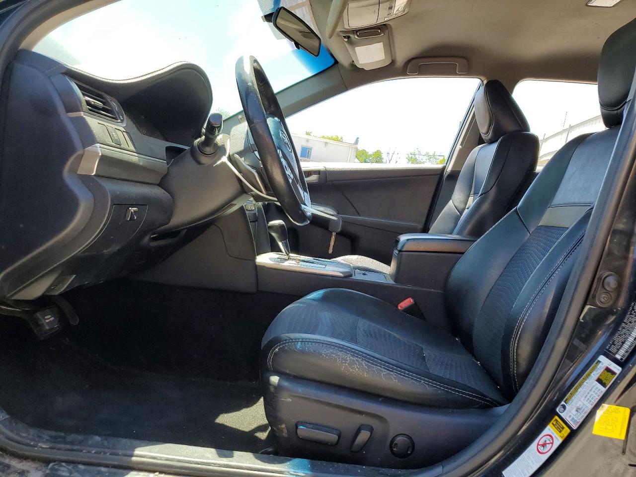 2012 Toyota Camry Se Black vin: 4T1BF1FK6CU605610
