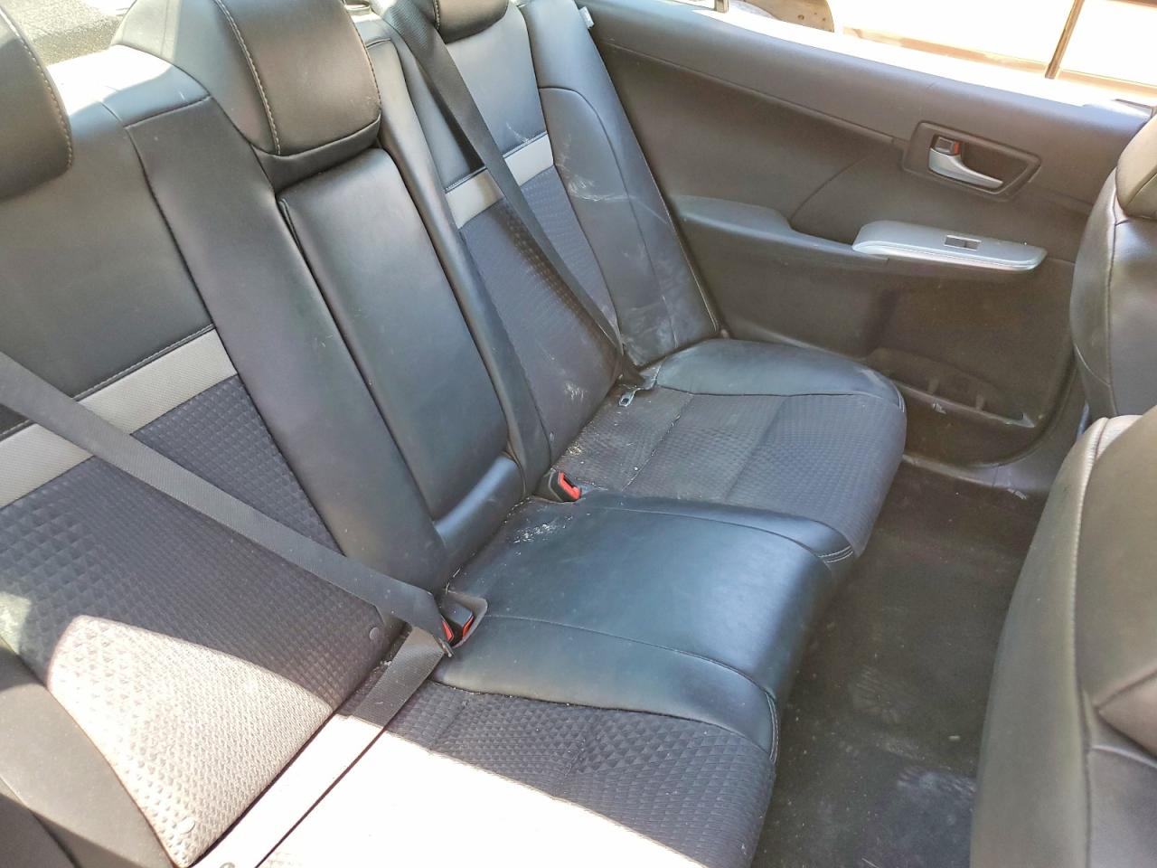 2012 Toyota Camry Se Black vin: 4T1BF1FK6CU605610