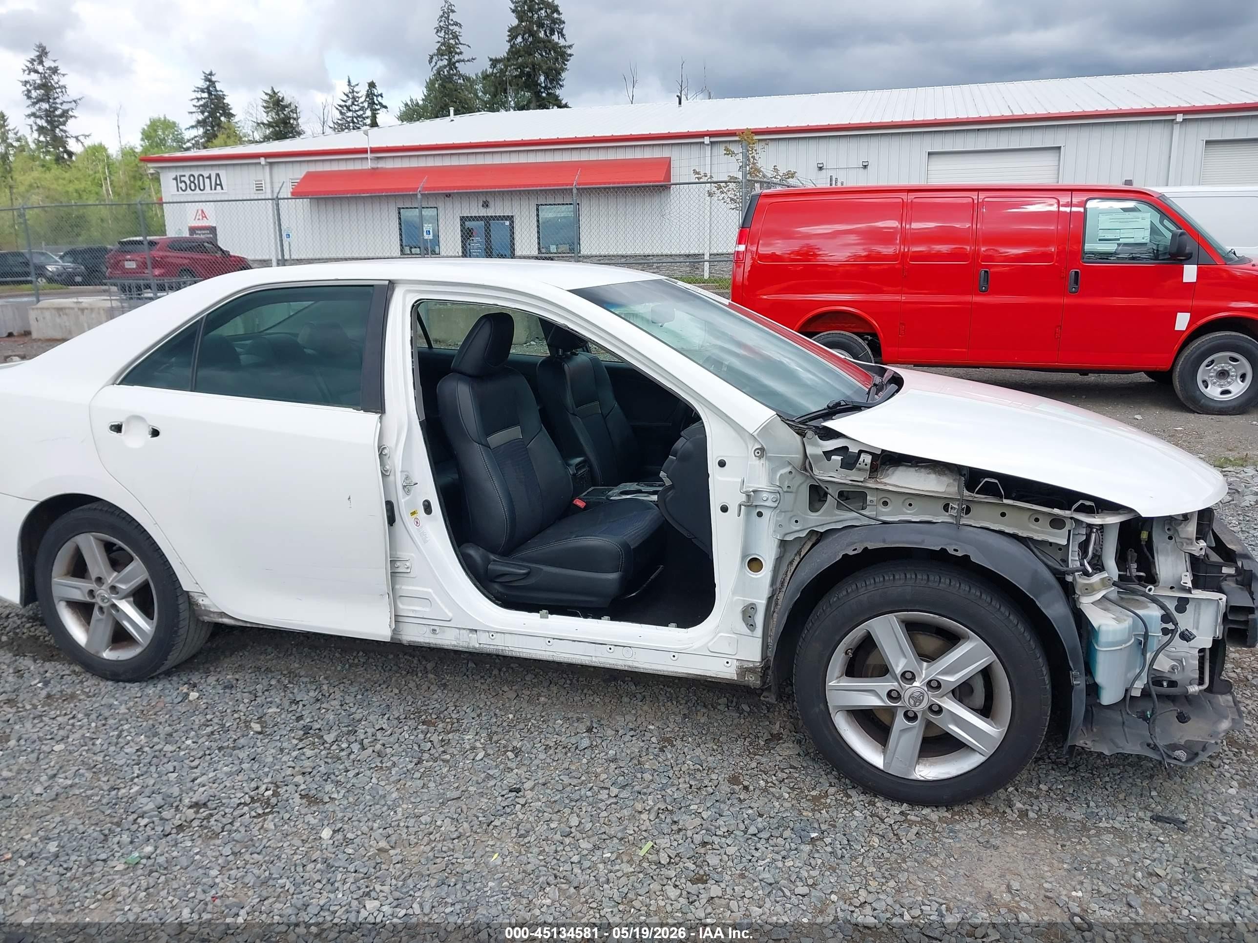 2012 Toyota Camry Se White vin: 4T1BF1FK6CU608989