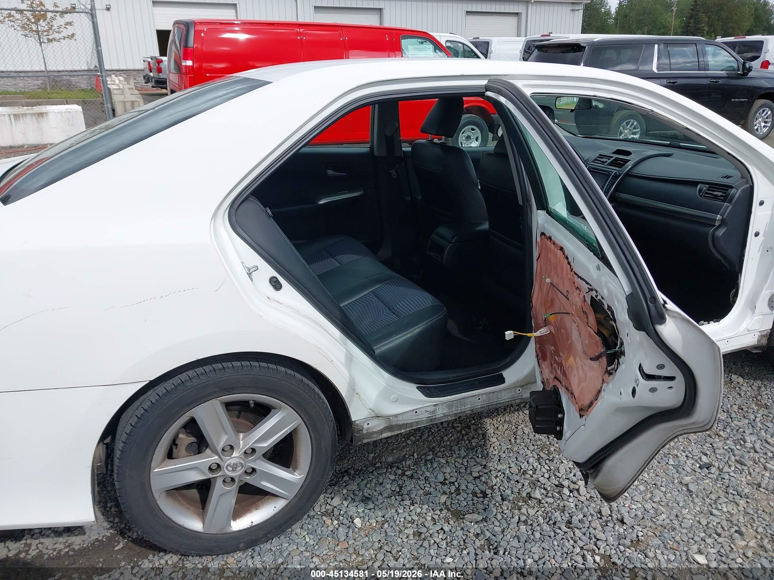 2012 Toyota Camry Se White vin: 4T1BF1FK6CU608989