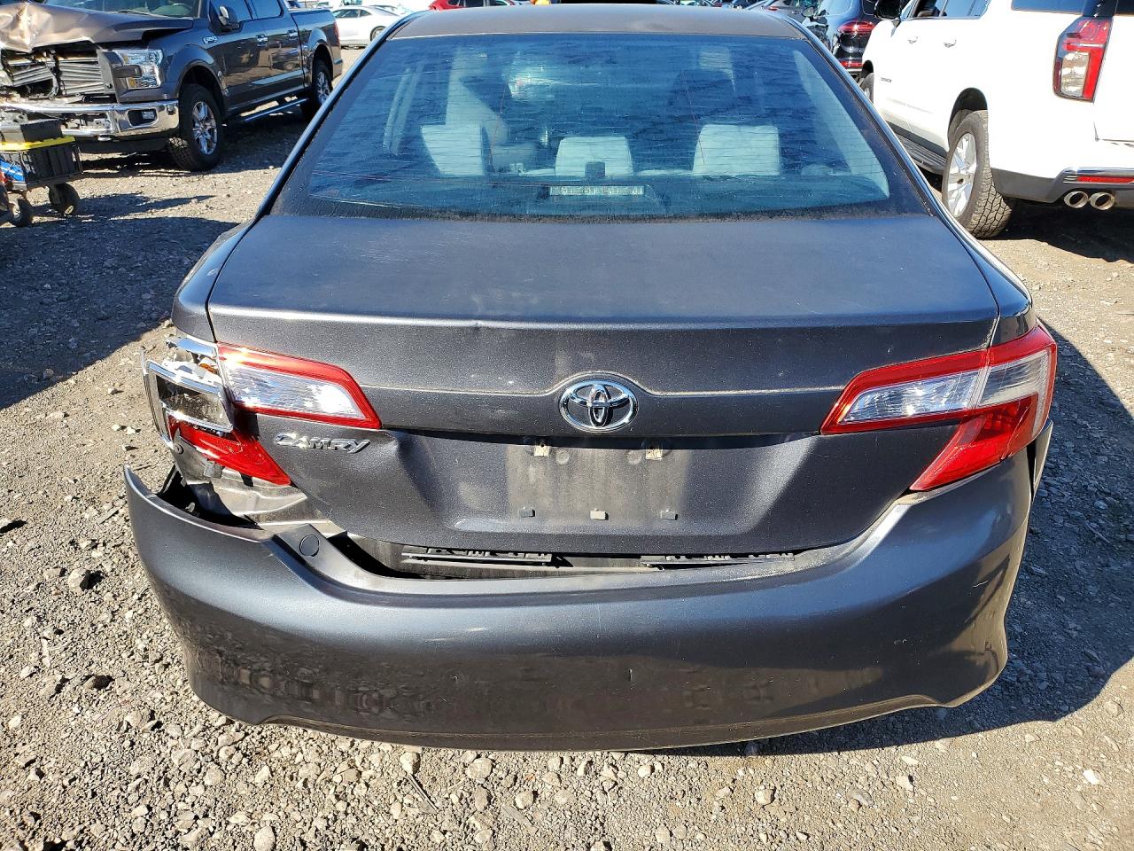 2012 Toyota Camry L Gray vin: 4T1BF1FK6CU610631