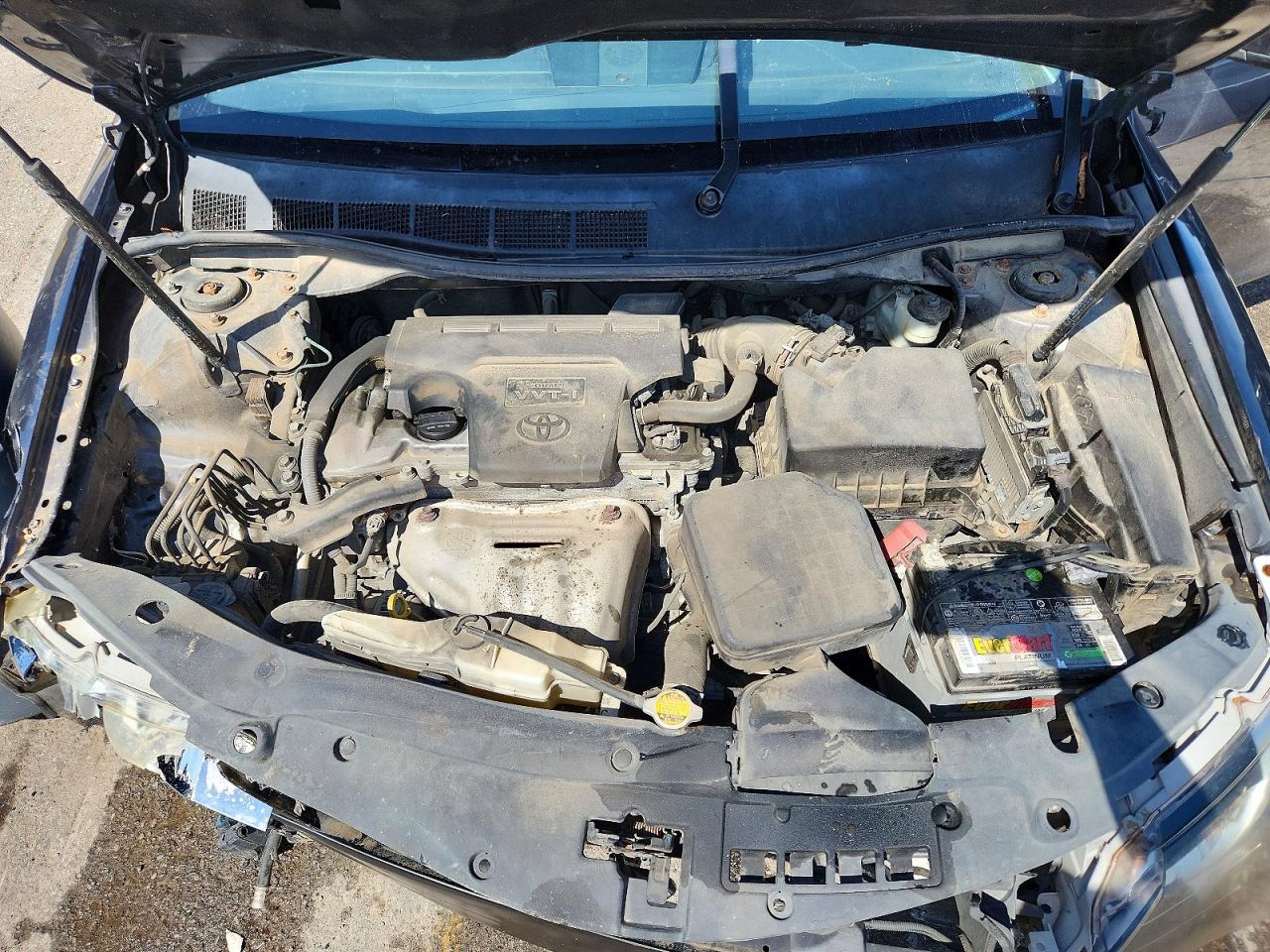 2012 Toyota Camry Se Gray vin: 4T1BF1FK6CU611875