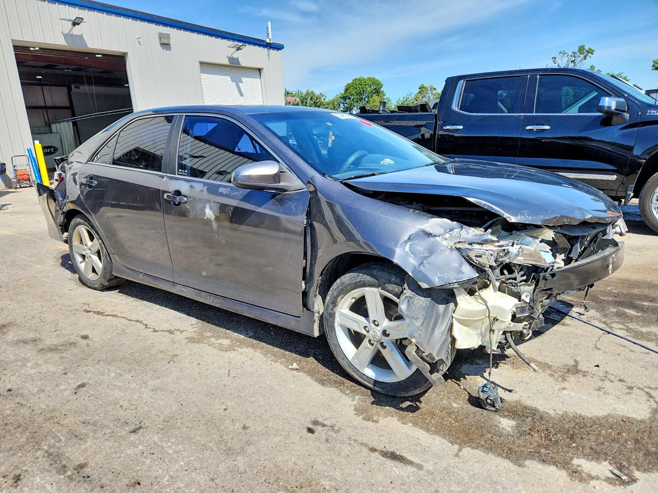 2012 Toyota Camry Se Gray vin: 4T1BF1FK6CU611875
