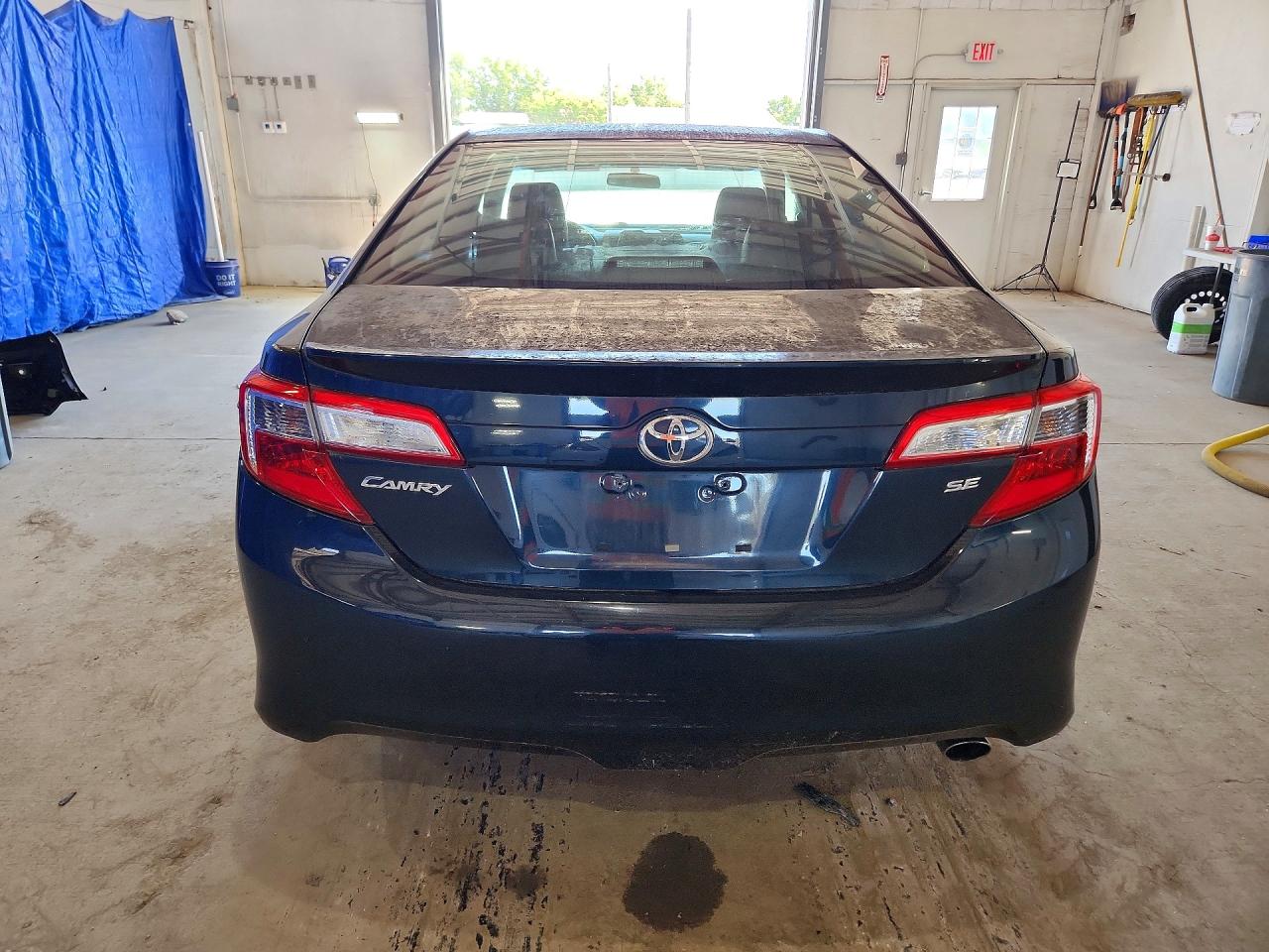 2012 Toyota Camry Se Black vin: 4T1BF1FK6CU615294