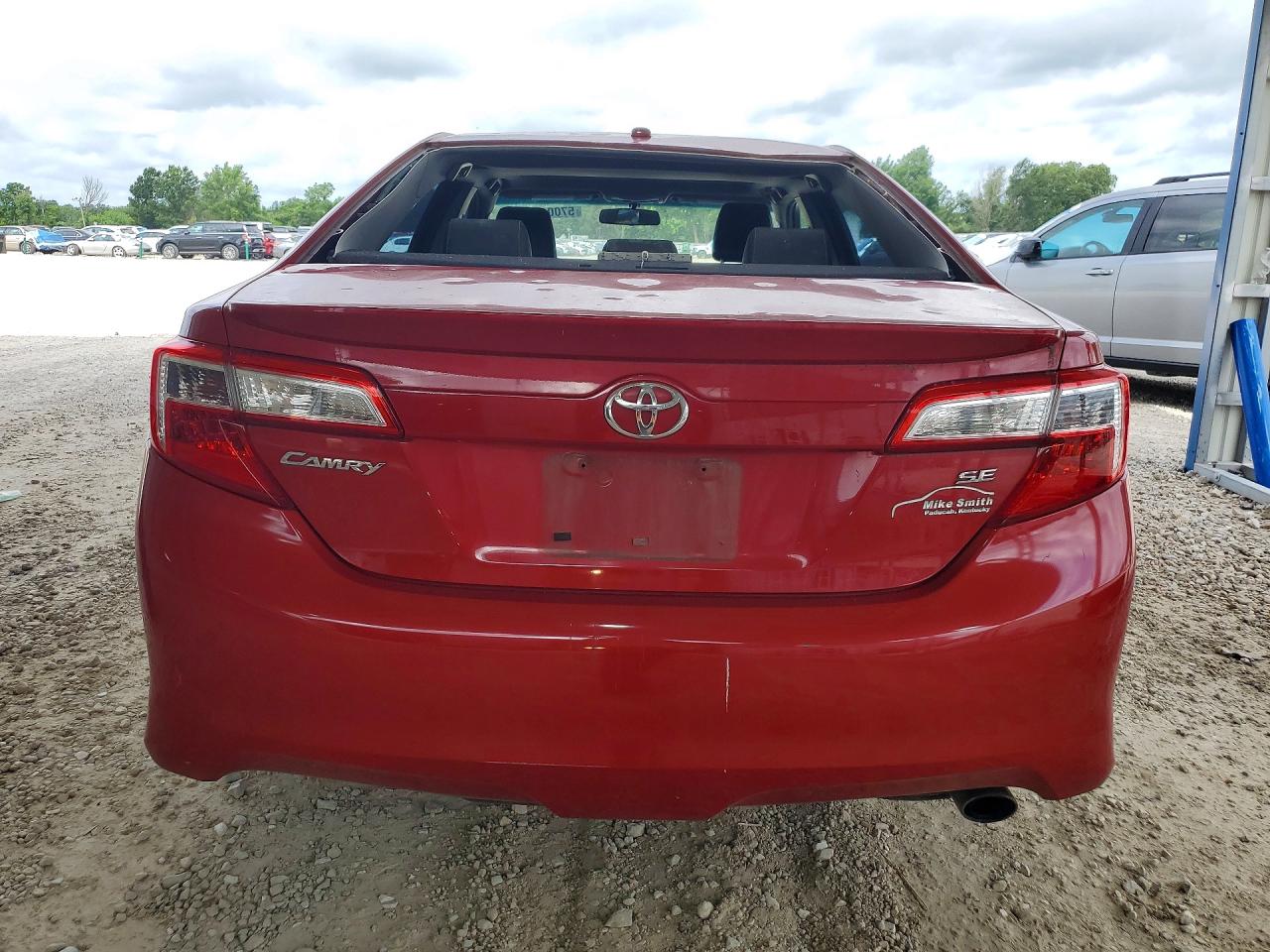 2012 Toyota Camry Se Sport Limited Edition Red vin: 4T1BF1FK6CU615697