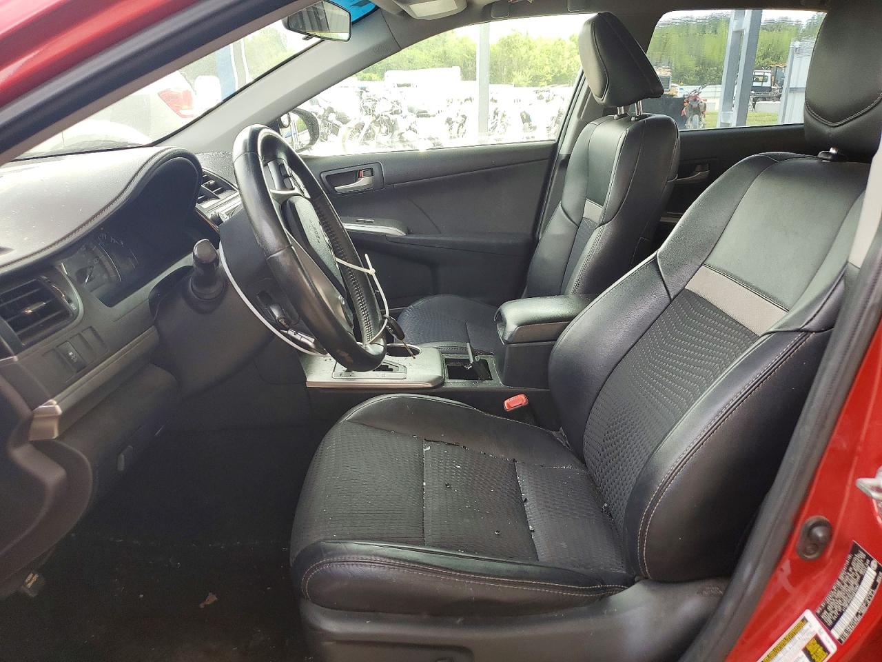 2012 Toyota Camry Se Sport Limited Edition Red vin: 4T1BF1FK6CU615697