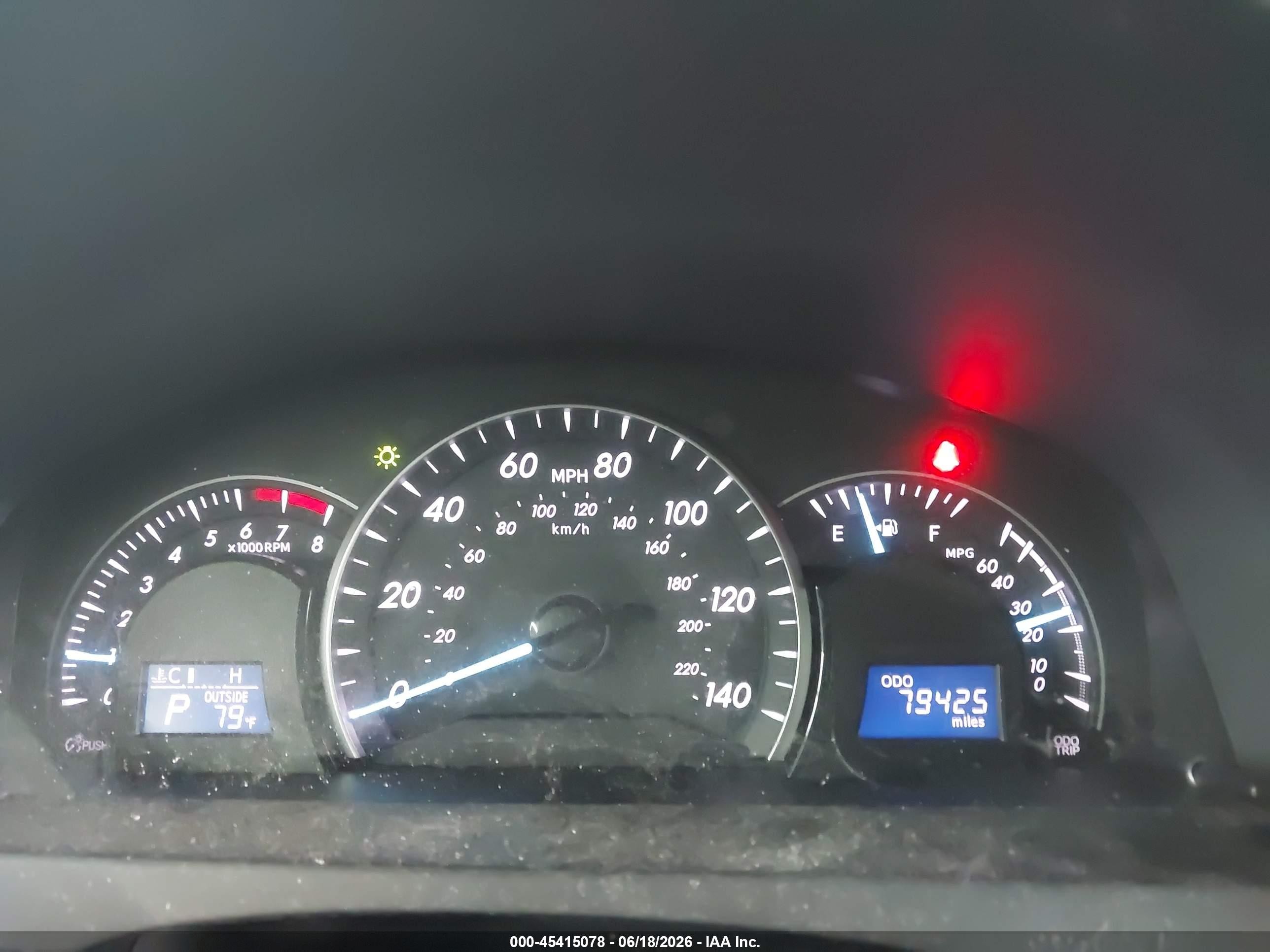 2012 Toyota Camry Le Blue vin: 4T1BF1FK6CU623055