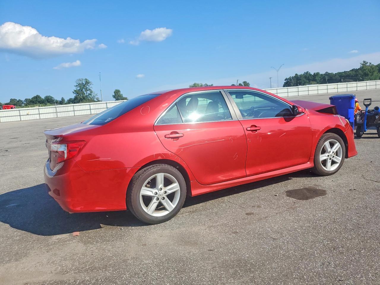 2012 Toyota Camry Se Красный vin: 4T1BF1FK6CU625730