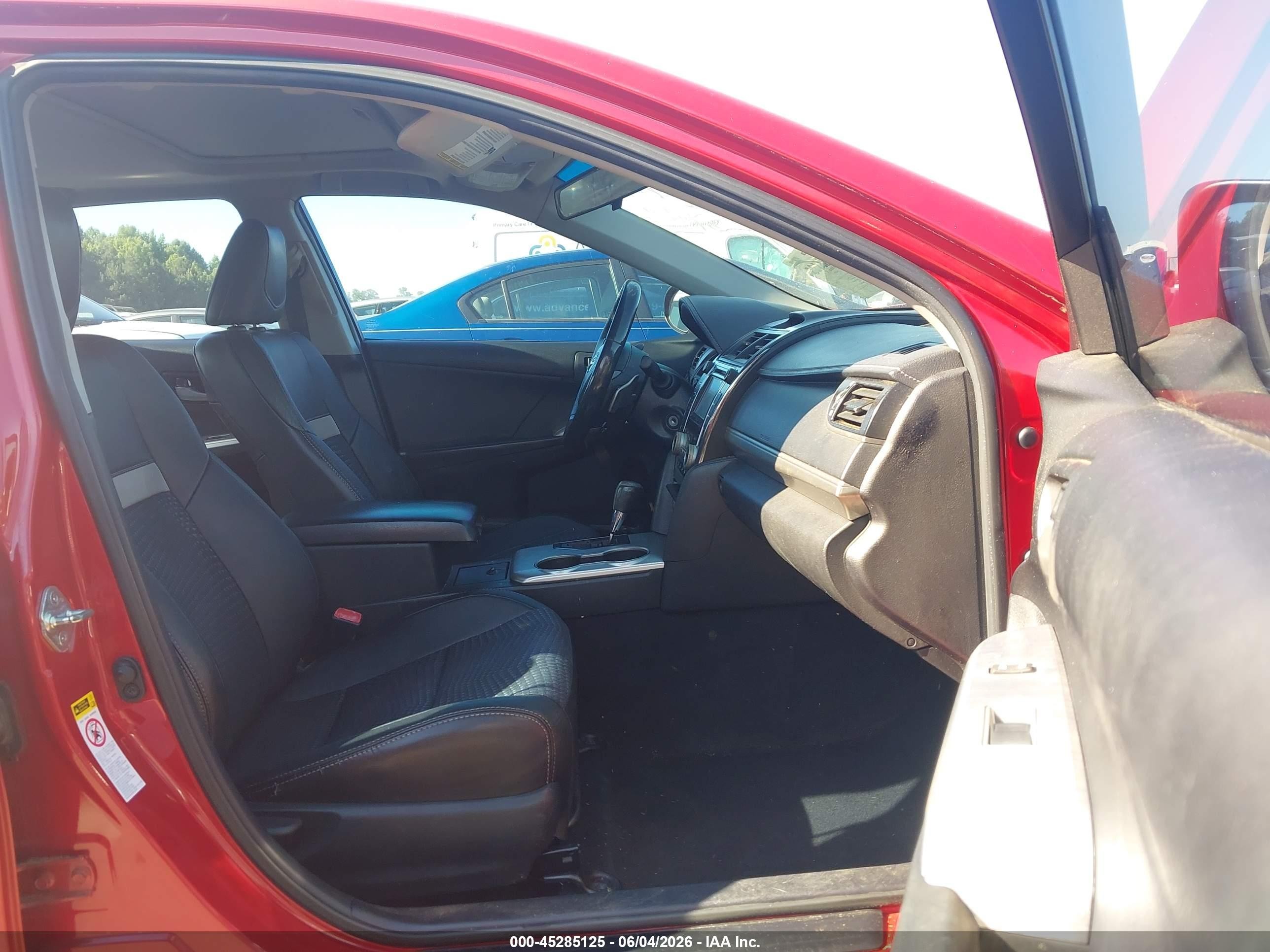 2012 Toyota Camry Se Limited Edition Красный vin: 4T1BF1FK6CU631642