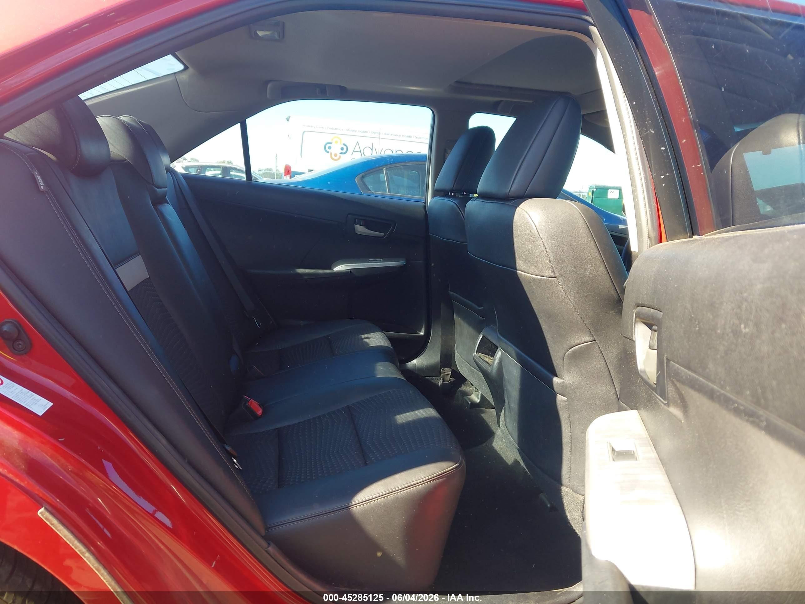 2012 Toyota Camry Se Limited Edition Красный vin: 4T1BF1FK6CU631642