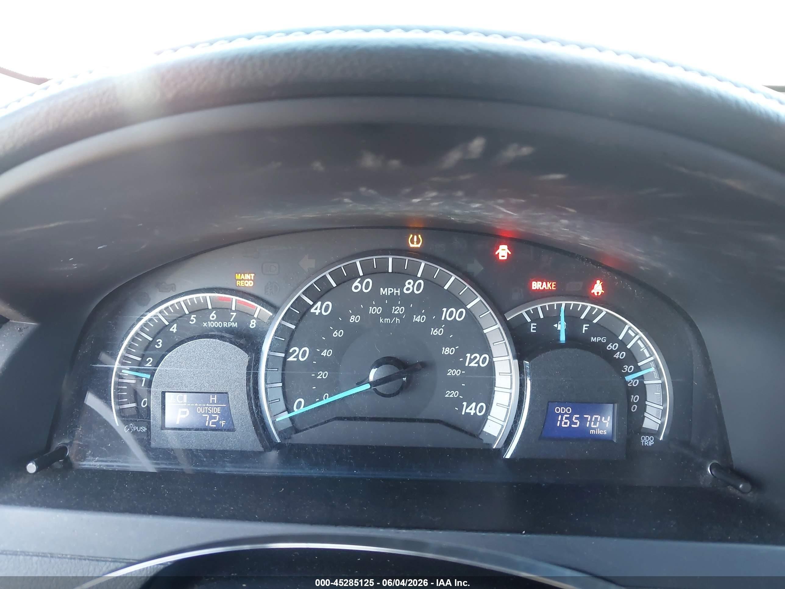 2012 Toyota Camry Se Limited Edition Красный vin: 4T1BF1FK6CU631642