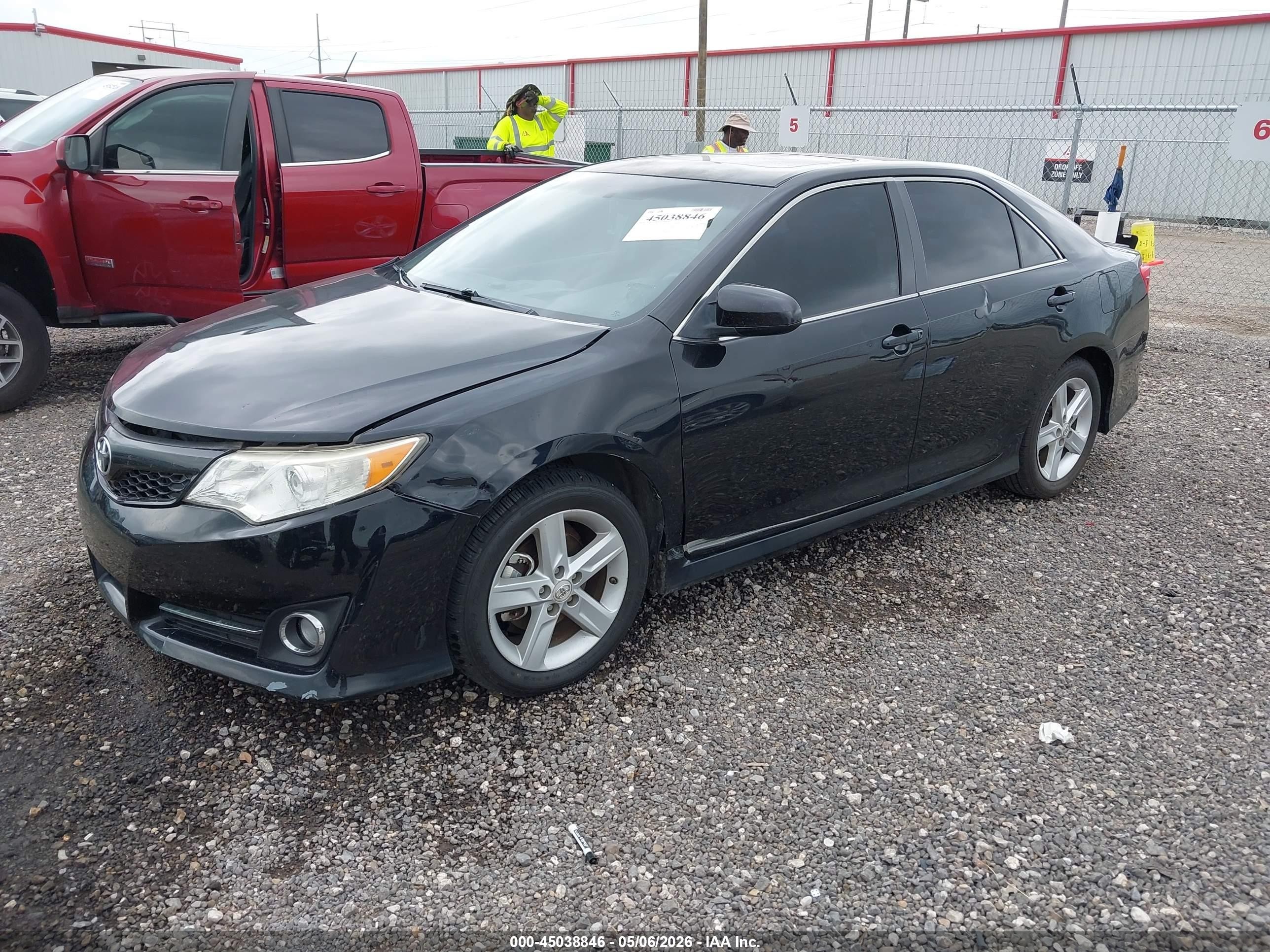 2012 Toyota Camry Se Black vin: 4T1BF1FK6CU634900