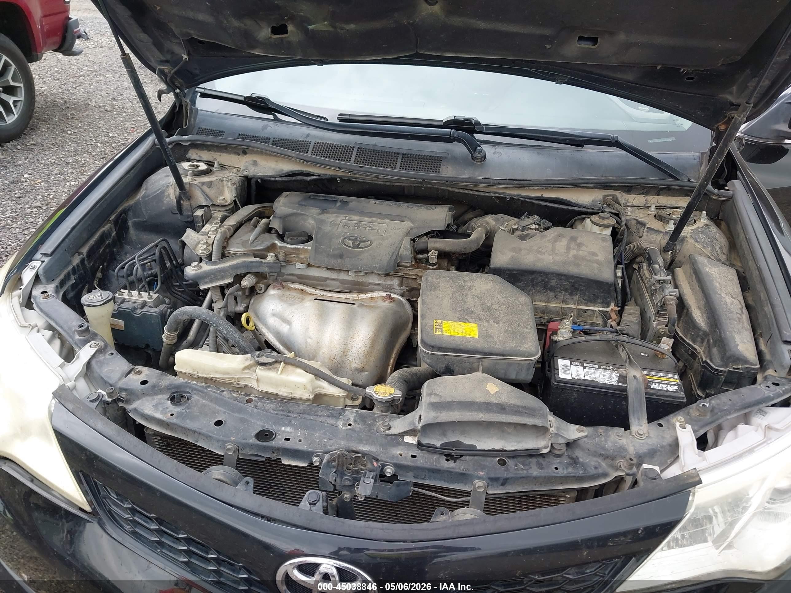 2012 Toyota Camry Se Black vin: 4T1BF1FK6CU634900