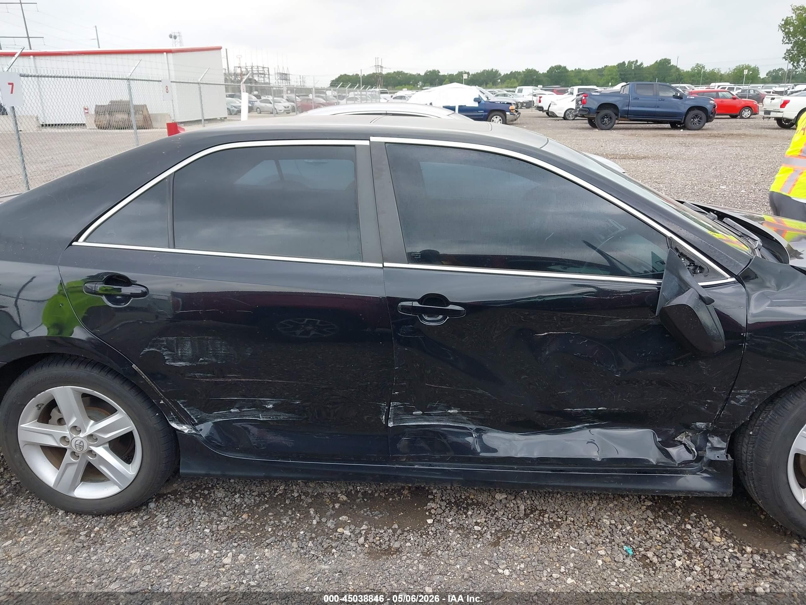 2012 Toyota Camry Se Black vin: 4T1BF1FK6CU634900