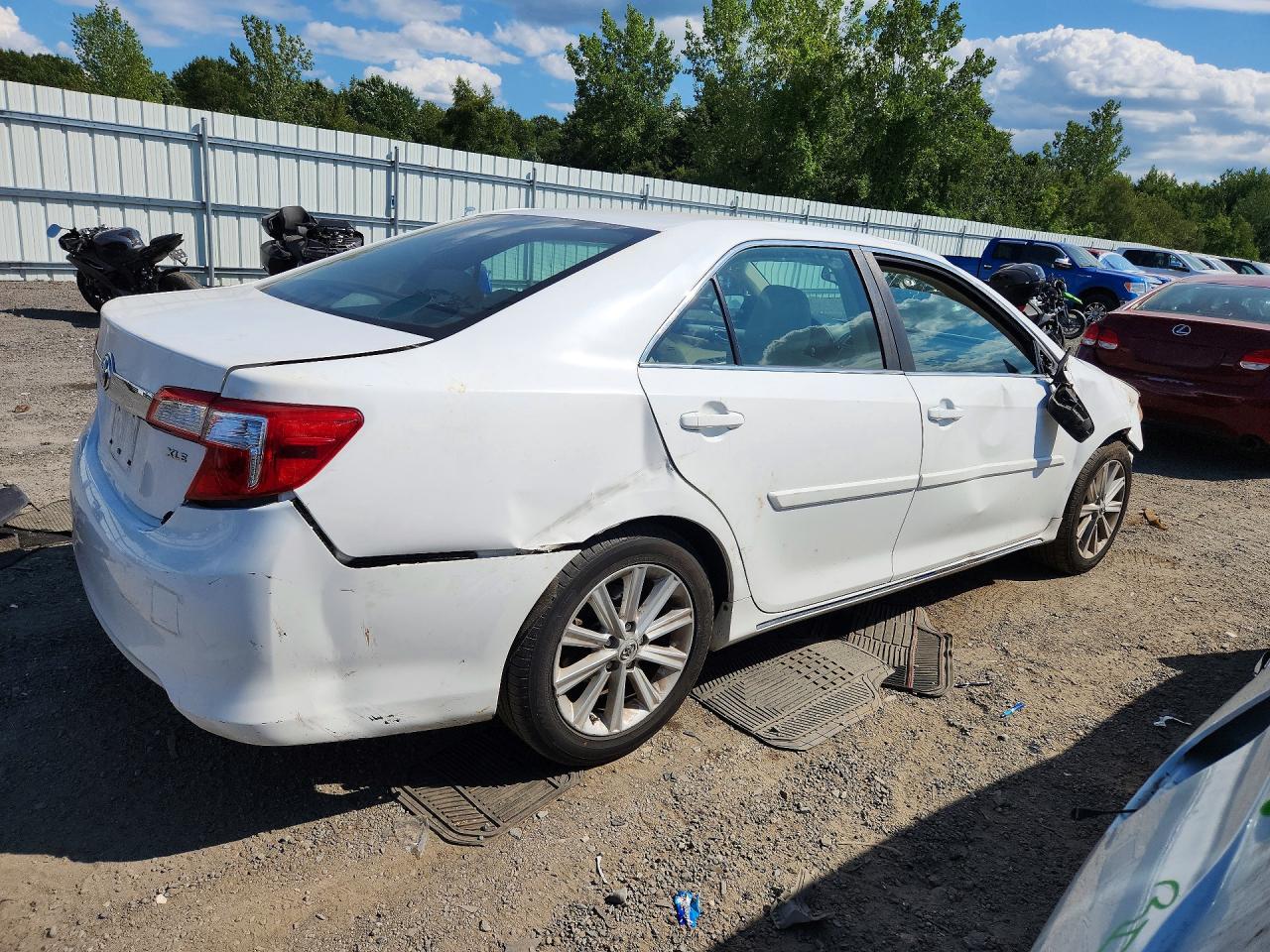 2012 Toyota Camry Xle Белый vin: 4T1BF1FK6CU636453
