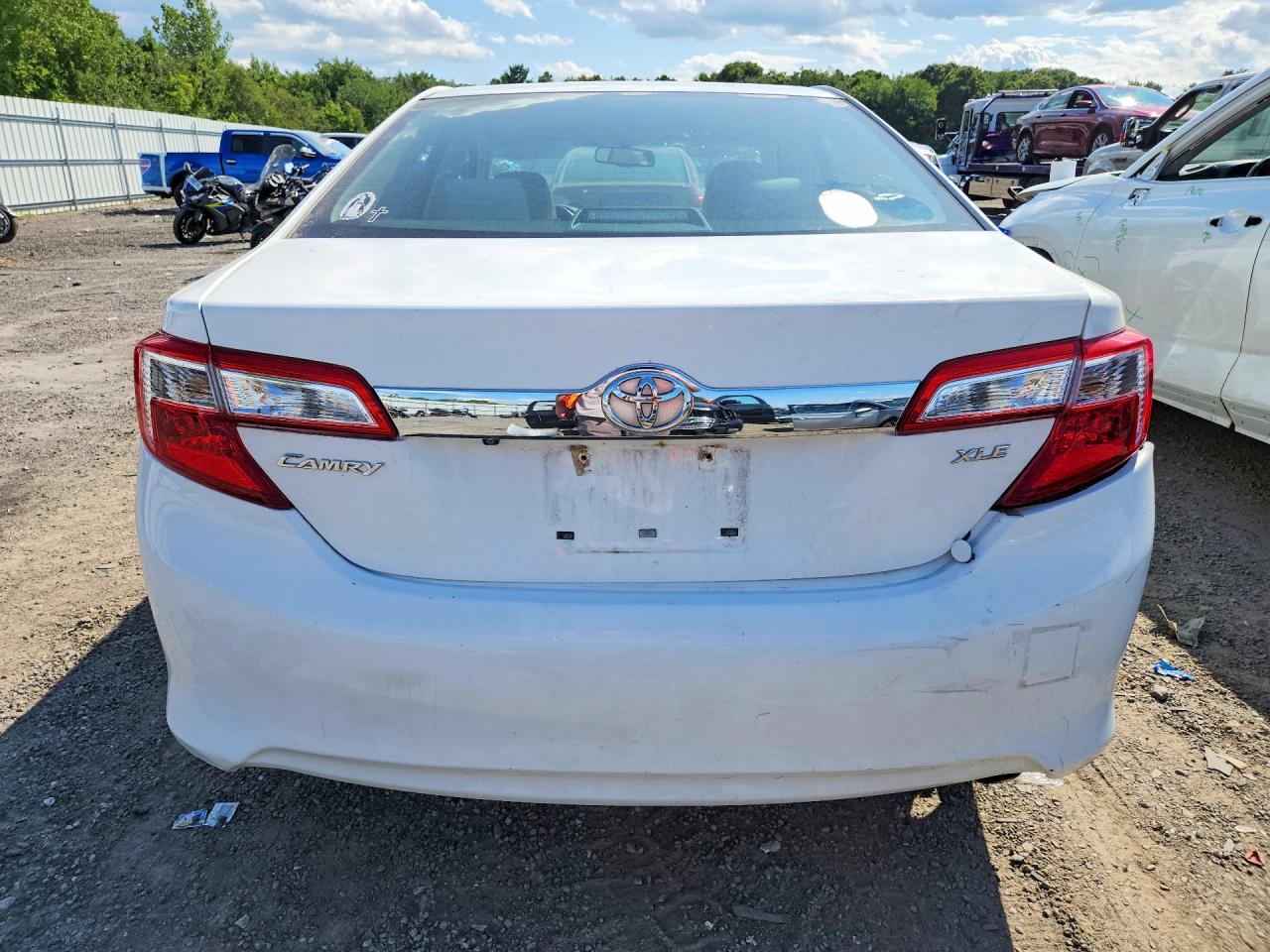 2012 Toyota Camry Xle Белый vin: 4T1BF1FK6CU636453