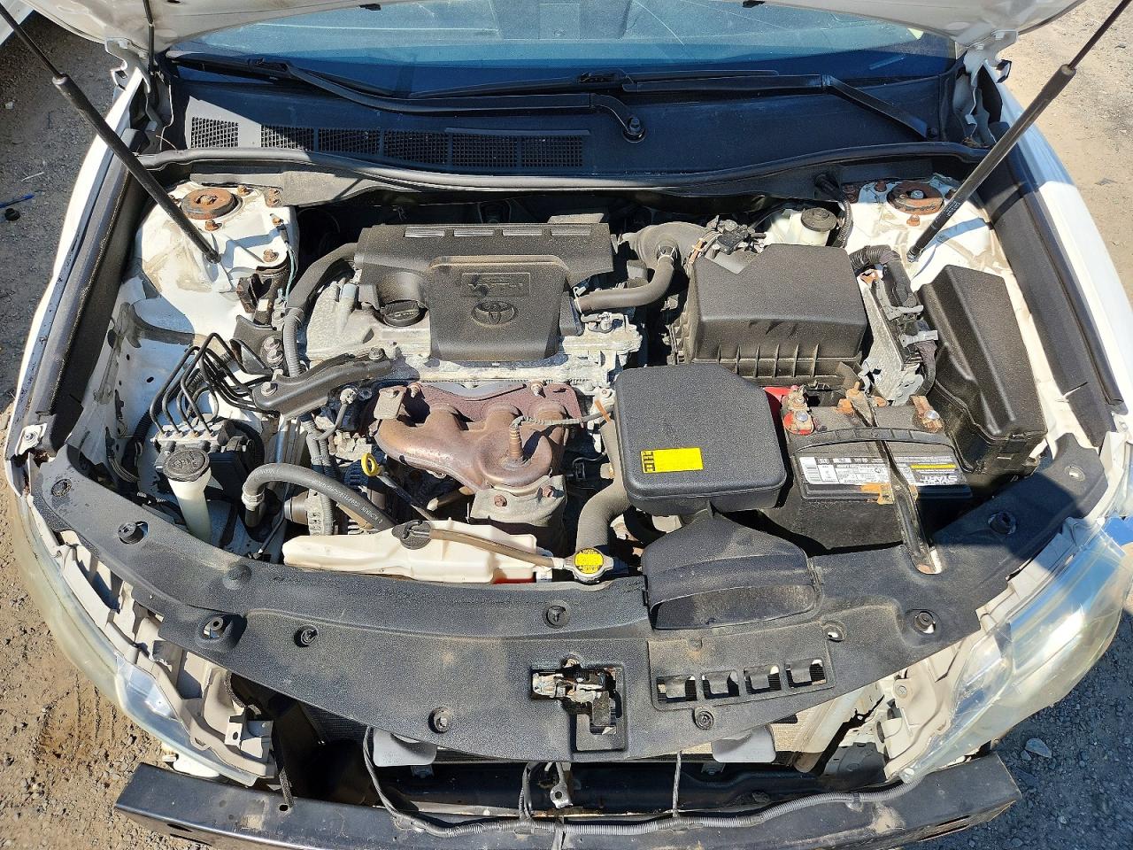 2012 Toyota Camry Xle Белый vin: 4T1BF1FK6CU636453